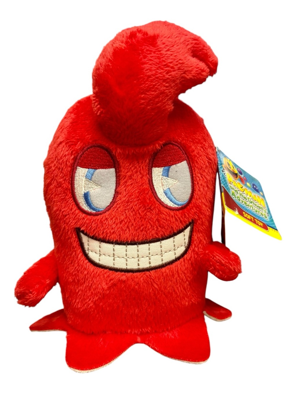 Blinky plush toy 2012 Red ghost Pac-Man & the Ghostly Adventures NAMCO 7.5” NWT
